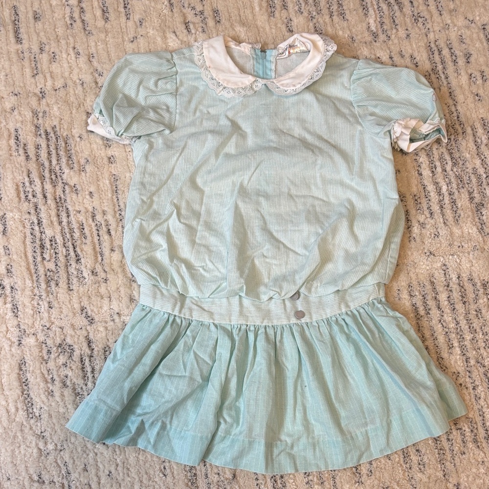 Late 1960s/early 1970s Vintage Pinstripe Dress